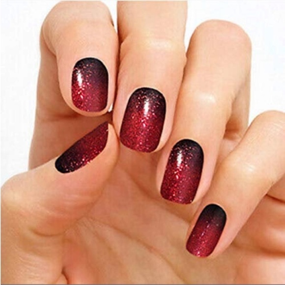 *Retired* Color Street: Bloody Gorgeous | Halloween Goth Red Black Glitter - Picture 14 of 16